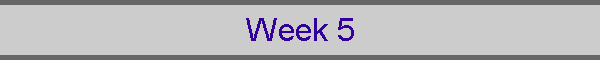Week 5